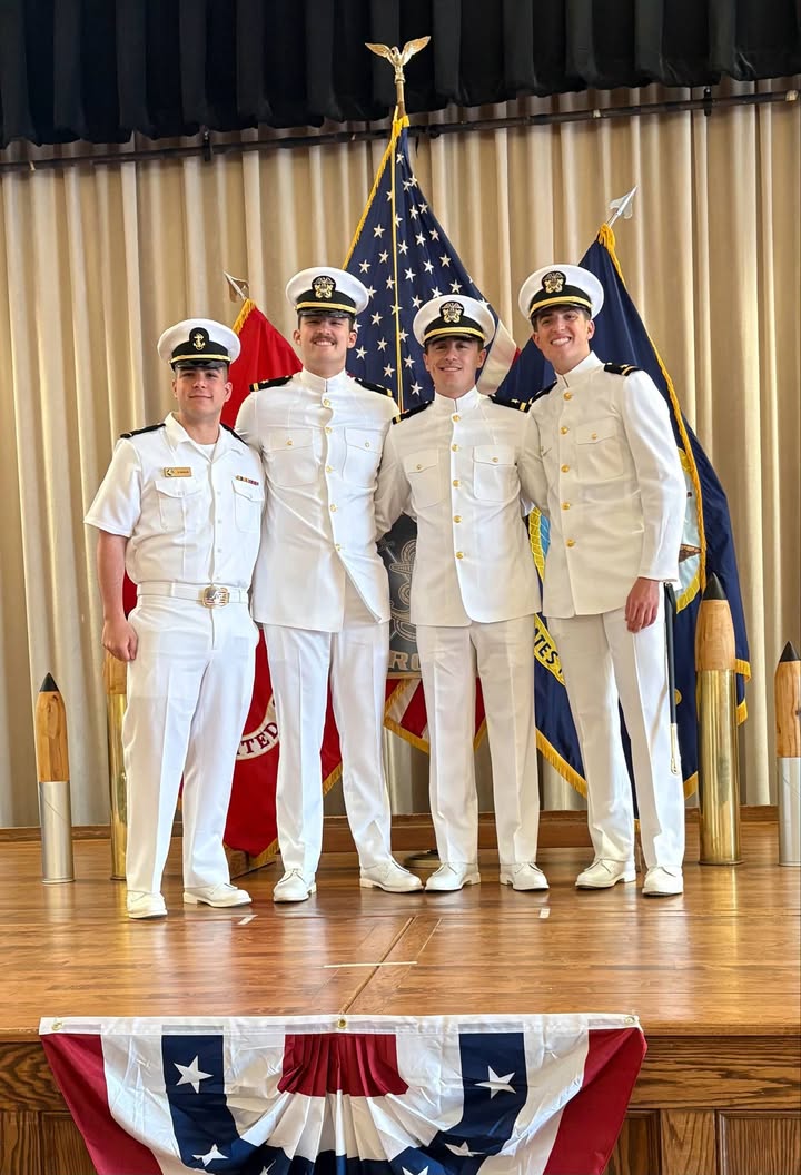 Bomber Student Athlete Alumni Tyler Shake! He has been commissioned  into the US Navy. Tyler will be serving and working…