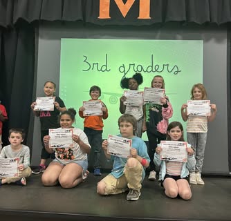 These third graders worked super hard to earn awards during this quarter! They are ready to SOAR in 4th grade!! #MAC185…