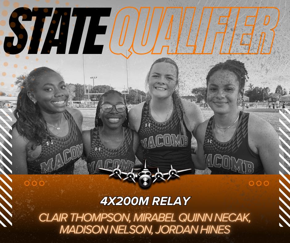 Bomber Girls T&F update: 4x 200 relay finished 23! #OnceABomberAlwaysABomber