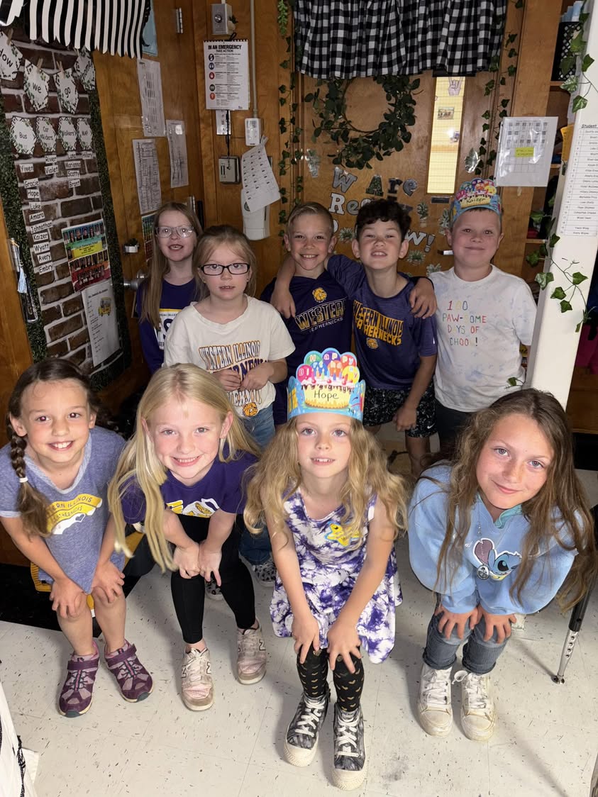 It’s W-WIU Day at Lincoln School today for the ABC Countdown! #MAC185