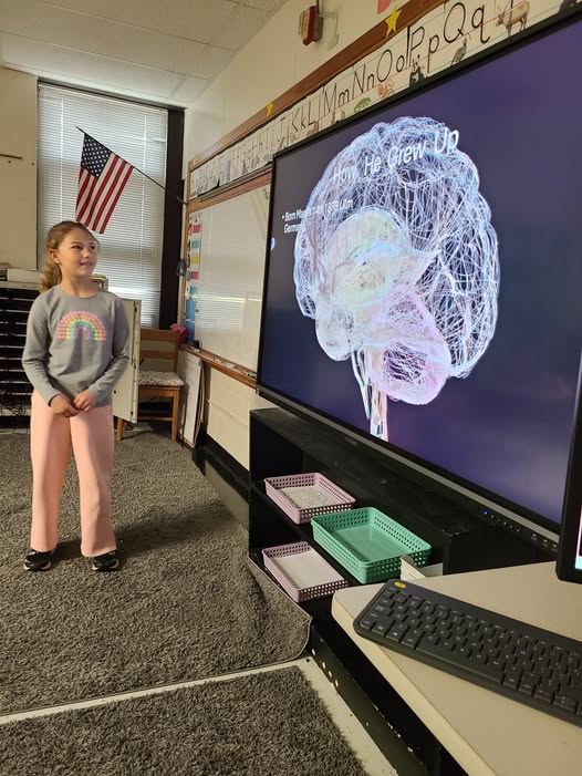 Mrs. Schislers class did an amazing job presenting about the famous people they researched! #MAC185