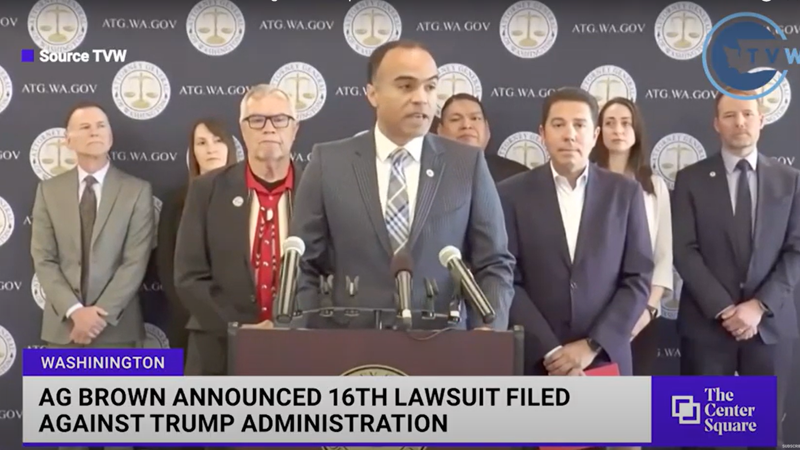 WATCH: Trump energy emergency directive latest target of lawsuit by WA AG Brown