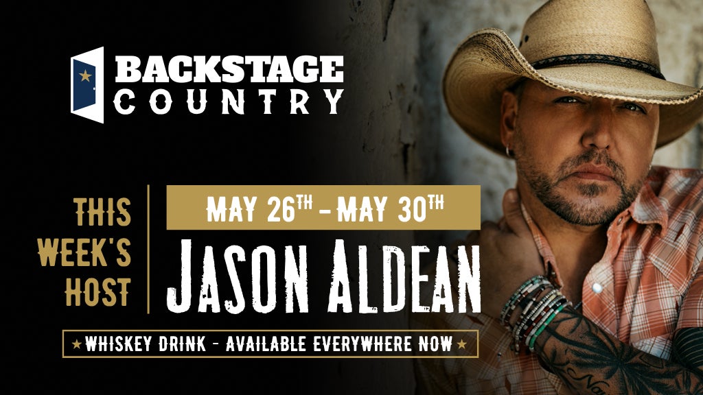 This Week’s Backstage Country Host: Jason Aldean