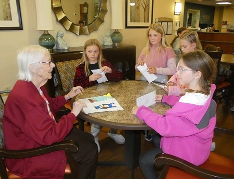 Third Graders Meet Their Pen Pals at Resthave Care & Rehabilitation