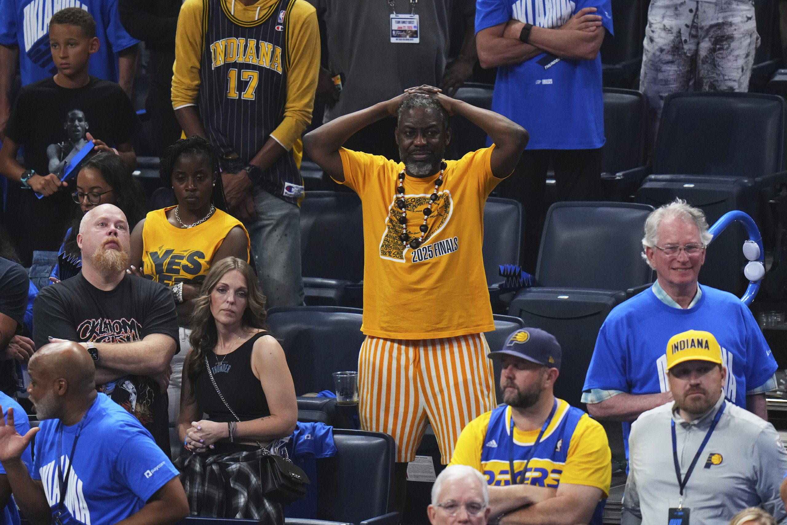 No ‘Cers: Indiana fans left gasping as Haliburton’s injury dooms title hopes in Game 7 loss