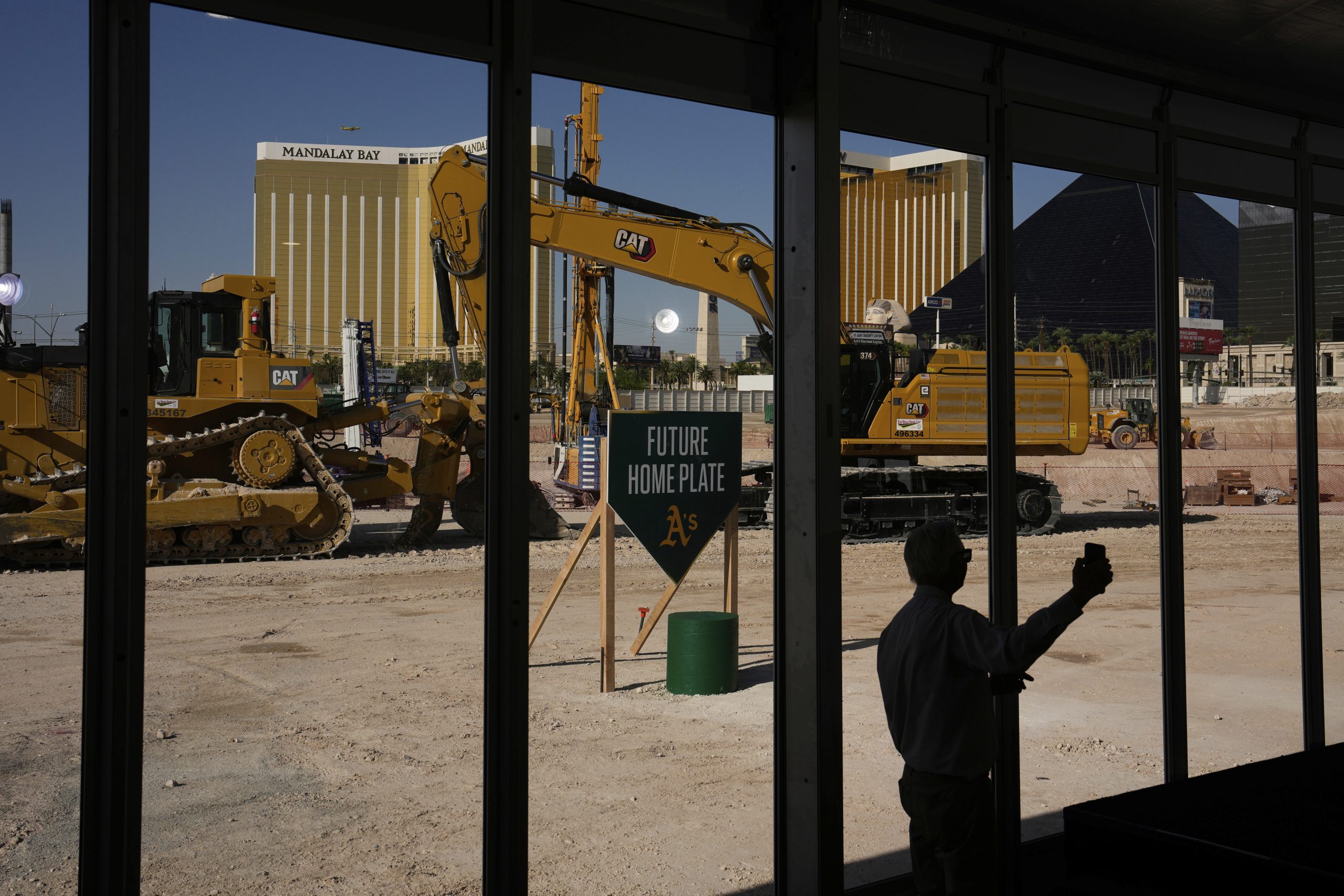 Athletics celebrate groundbreaking of $1.75 billion stadium project in Las Vegas