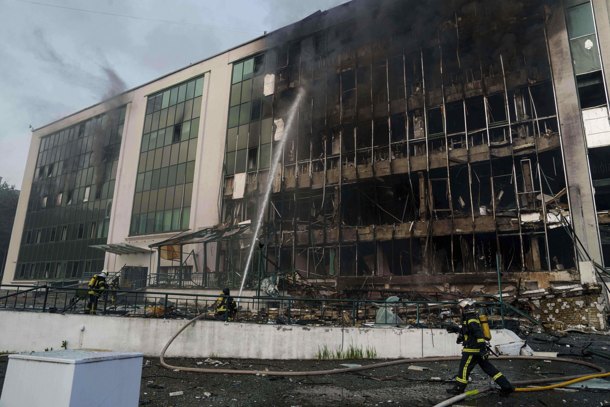 Drone debris found in Ukraine indicates Russia is using new technology from Iran