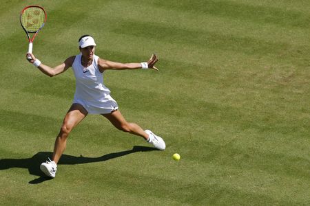 Tennis-Former runner-up Jabeur retires from Wimbledon first-round match