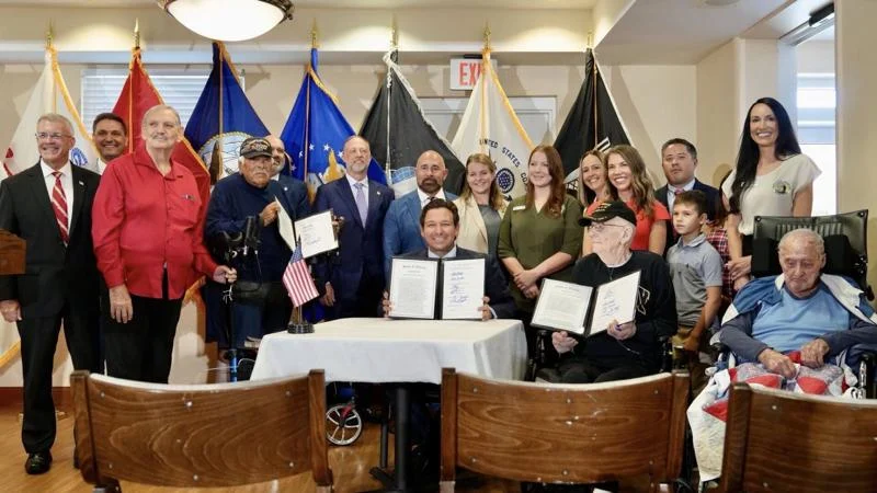 DeSantis signs veteran-related bills on D-Day anniversary