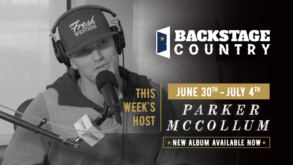 This Week’s Backstage Country Host: Parker McCollum