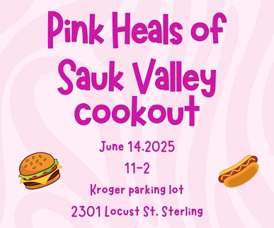 Pink Heals Sauk Valley Coming to Sterling