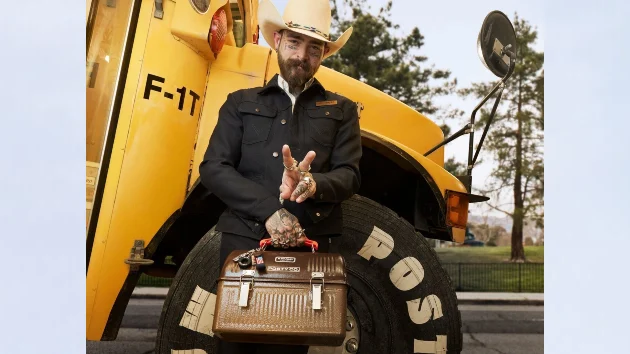 Post Malone says Pour Me a Drink in a Stanley