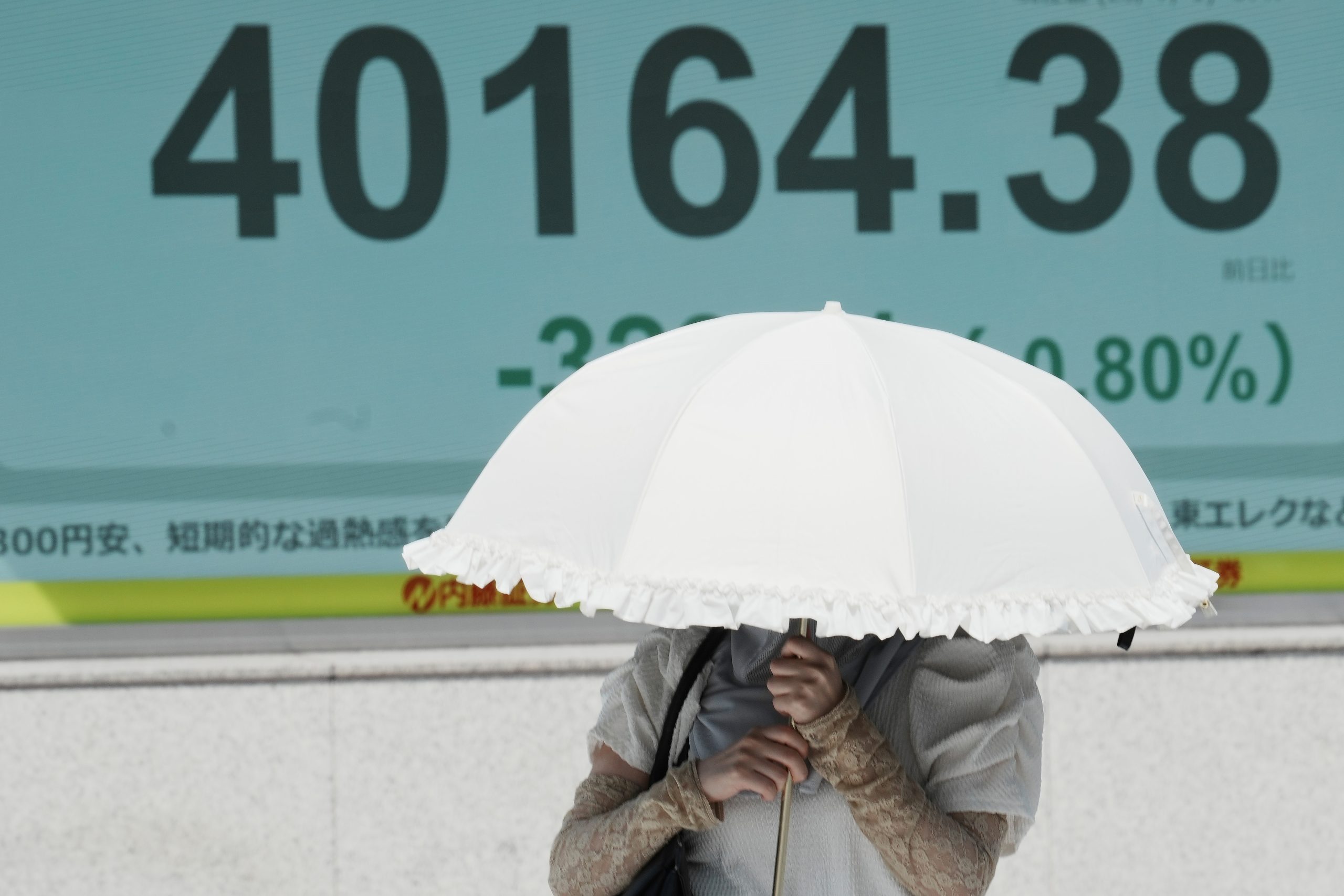 Asian shares are mostly higher, tracking US rally into record heights