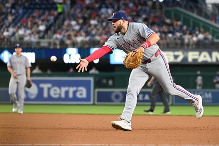 Rangers reinstate 1B Jake Burger, demote 3B Josh Jung