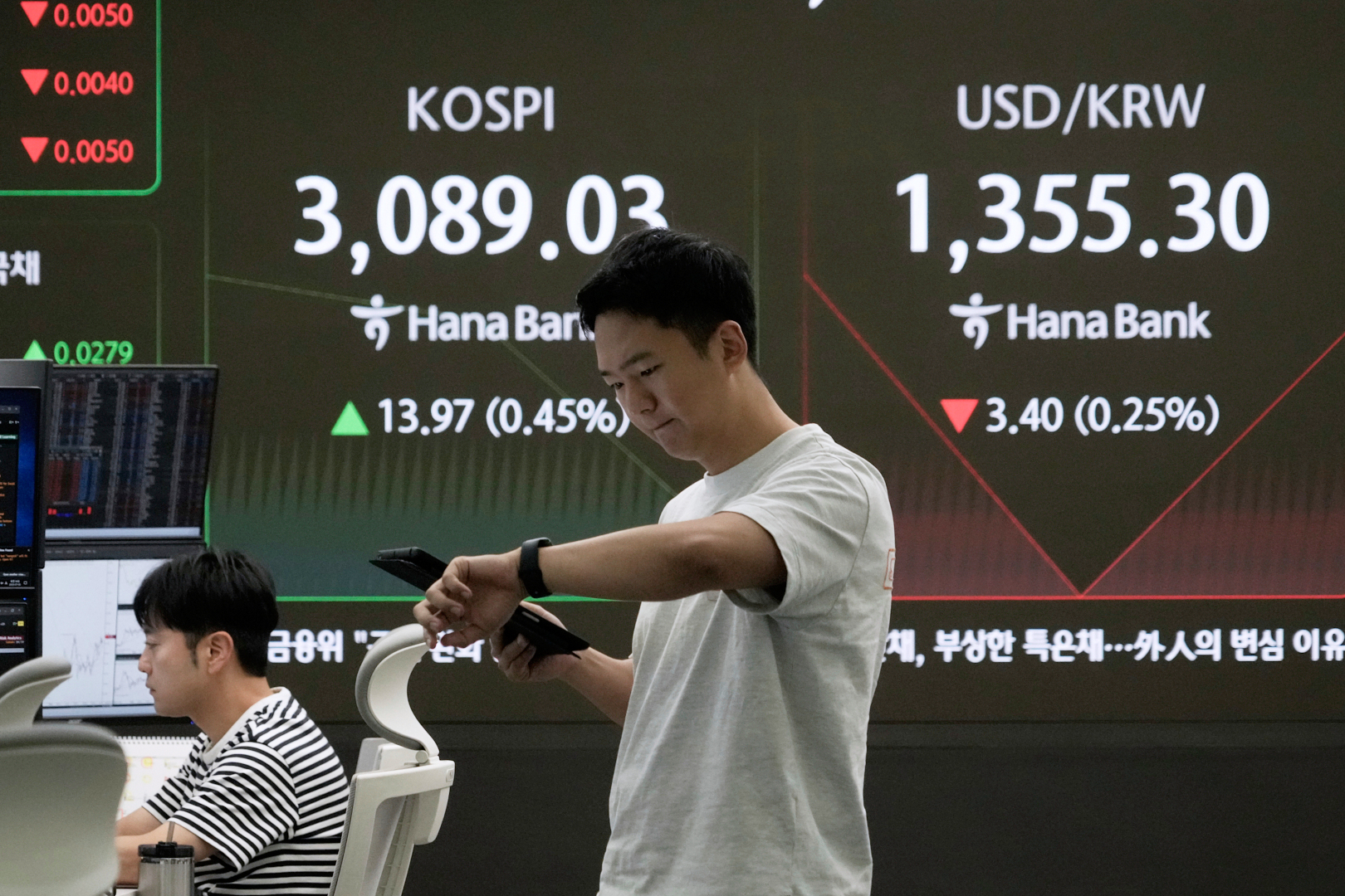 Asian shares mostly higher after US stocks hit another record as Tesla and Nike rally