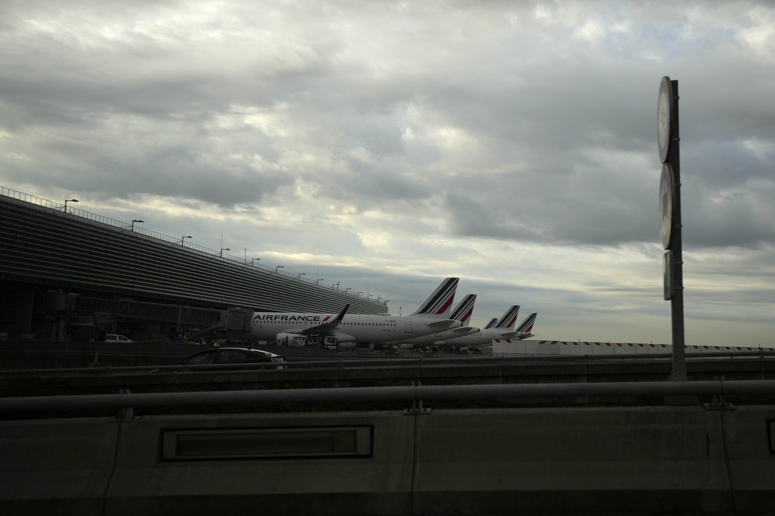 A strike by air traffic controllers is disrupting travel to, from and over France