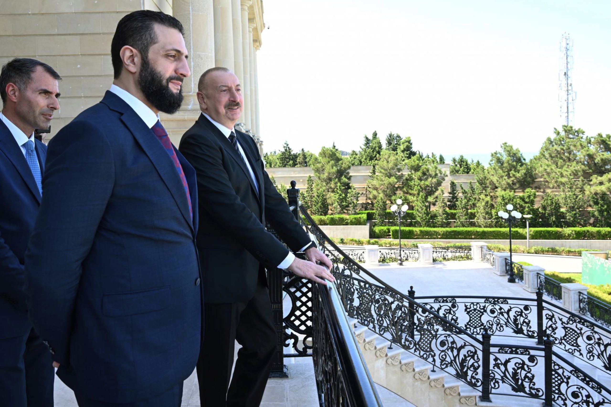 Leaders of Azerbaijan and Syria discuss energy cooperation as they rebuild ties