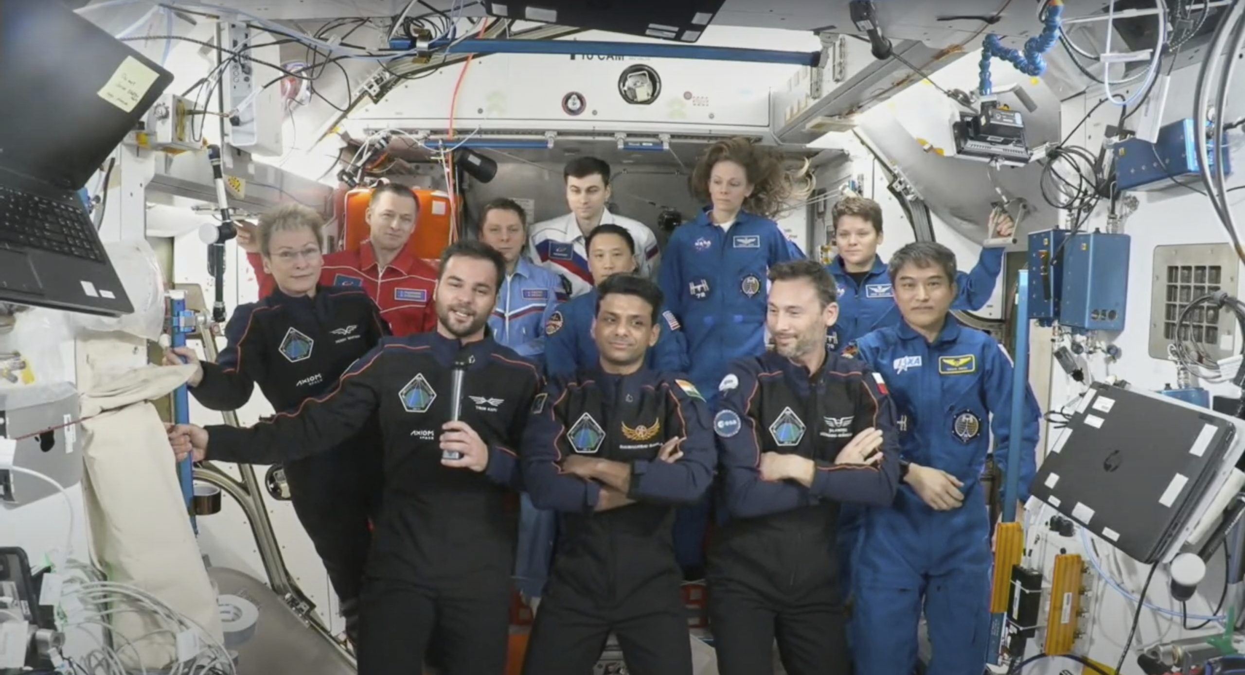 Astronauts from India, Poland and Hungary head back to Earth after private space station mission