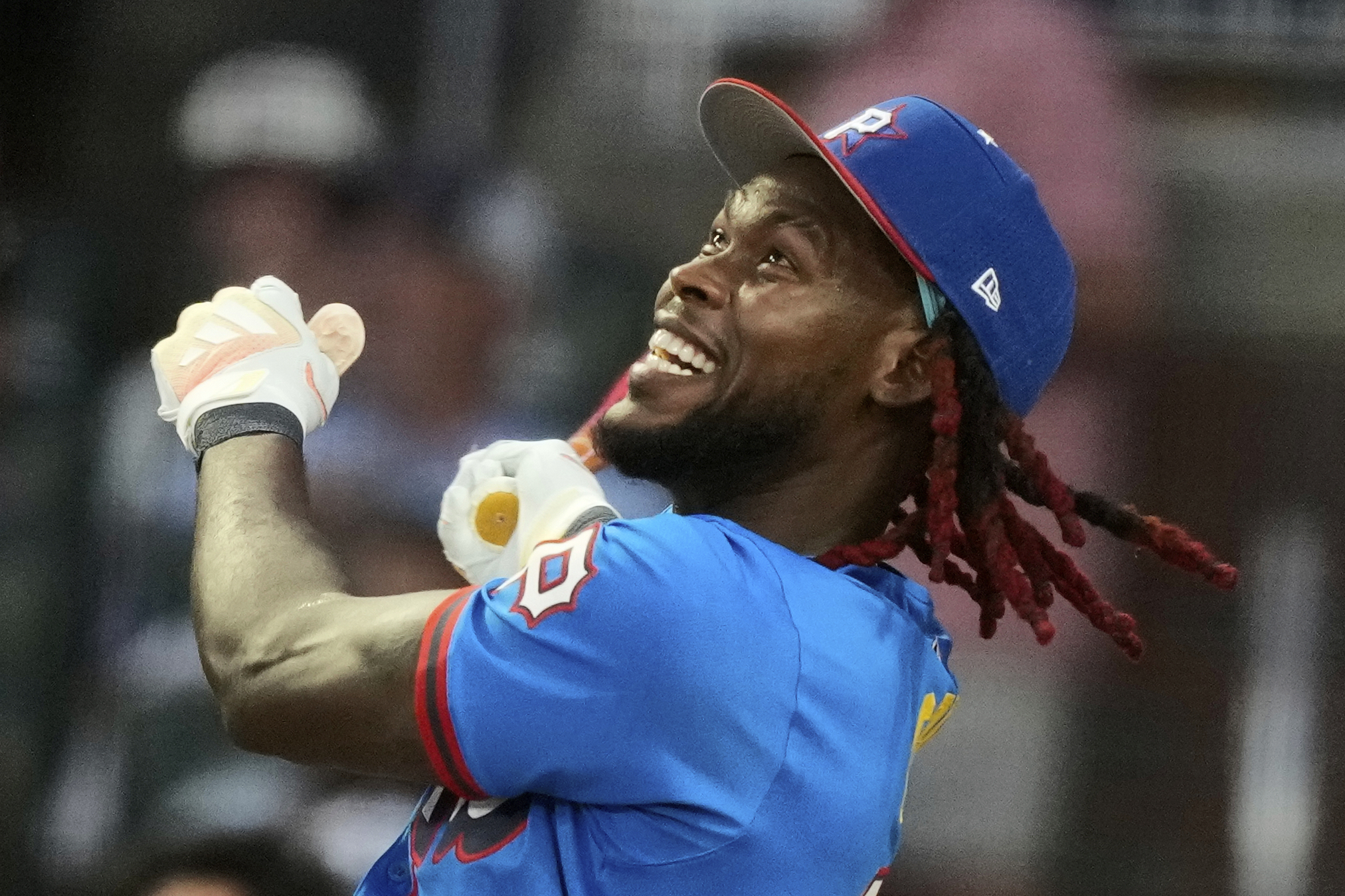 Cruz hits 513-foot homer, joins Raleigh, Caminero and Buxton in Home Run Derby semifinals