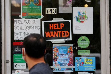 US weekly jobless claims fall; job growth appears steady in July