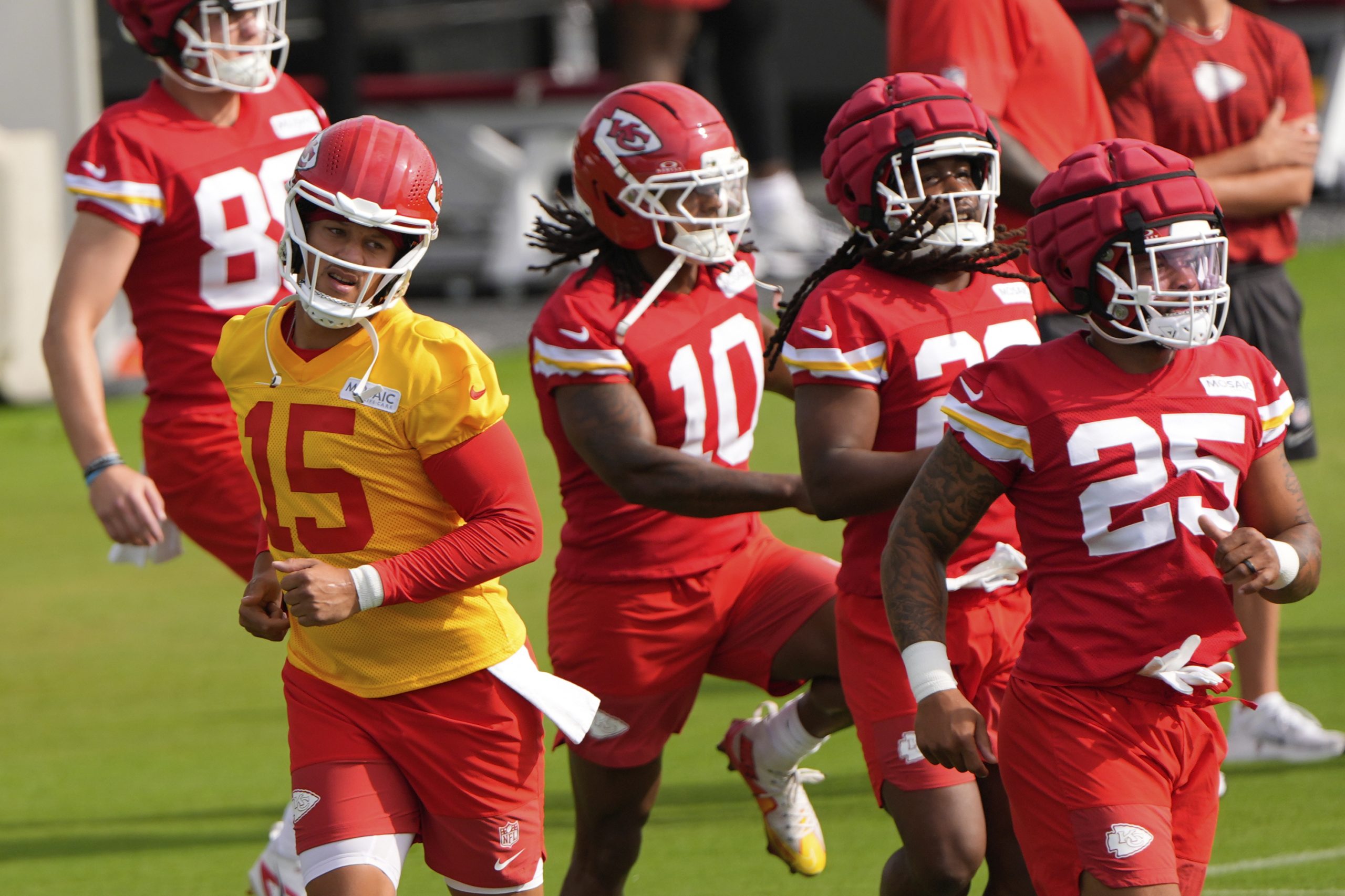 Chiefs open training camp focused on Super Bowl redemption following humbling loss to Philadelphia