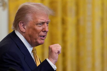 White House not denying that Trump’s name appears in Epstein files, official says