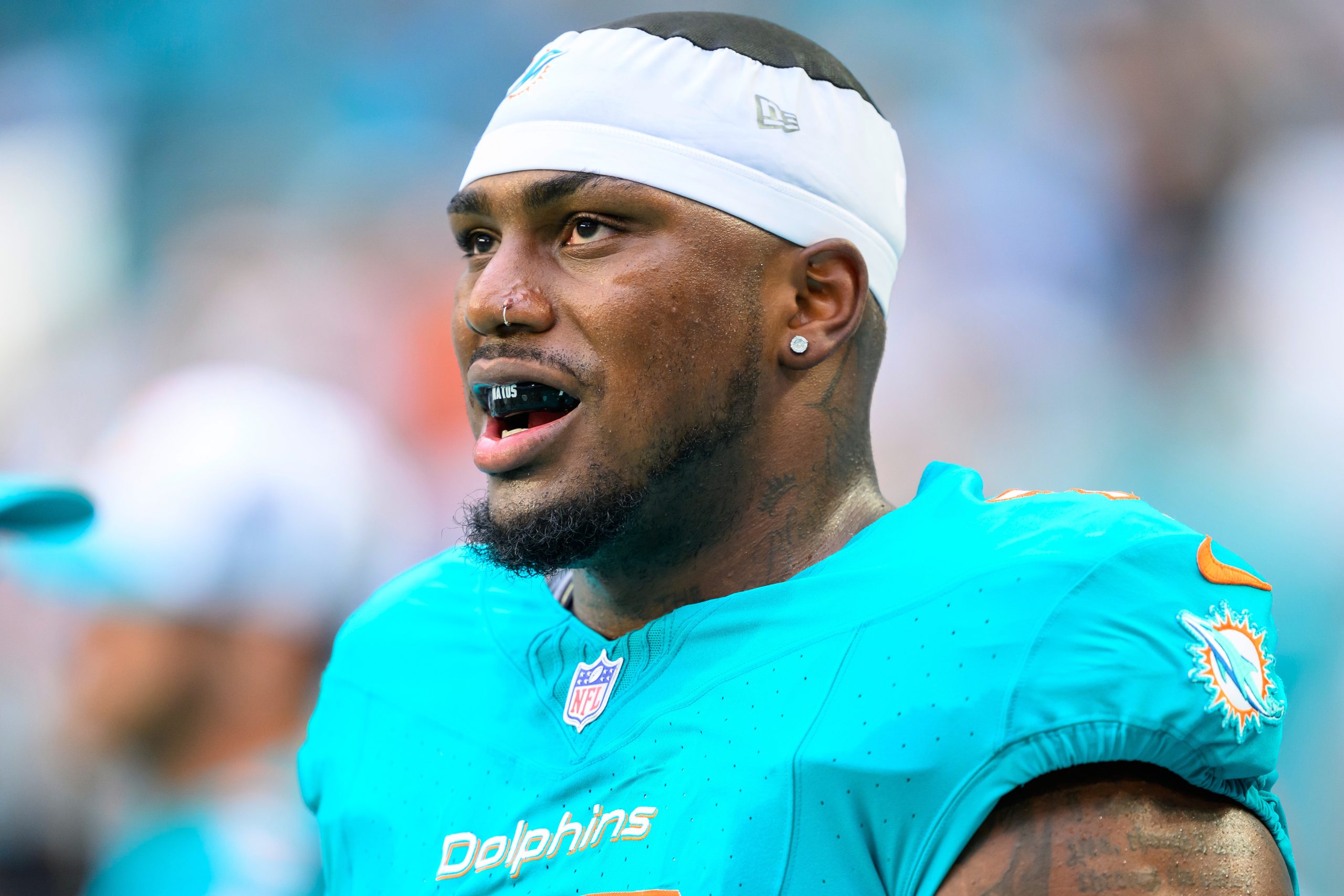 Dolphins’ Matos in stable condition, remains in hospital for observation after training camp injury