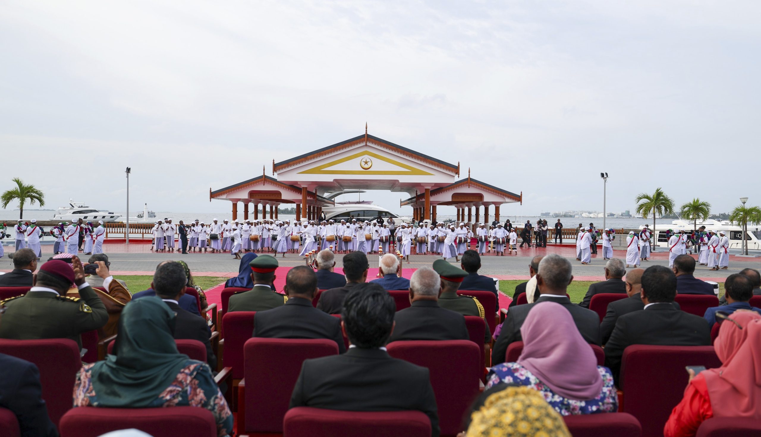 Modi joins Maldives independence day celebrations, signals easing tensions amid China rivalry