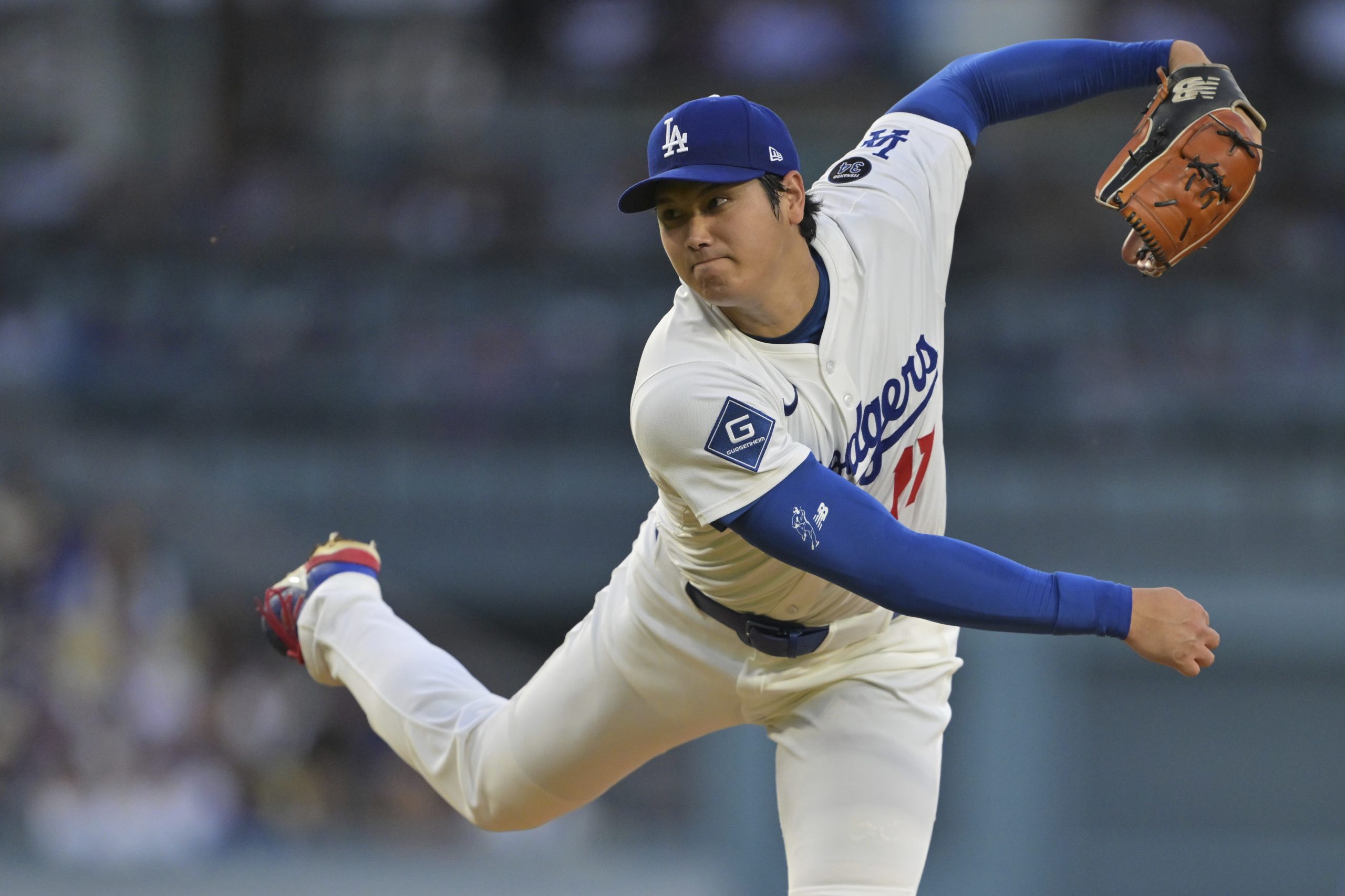 Dodgers 2-way star Shohei Ohtani to start on mound Wednesday. Team goes to 6-man rotation