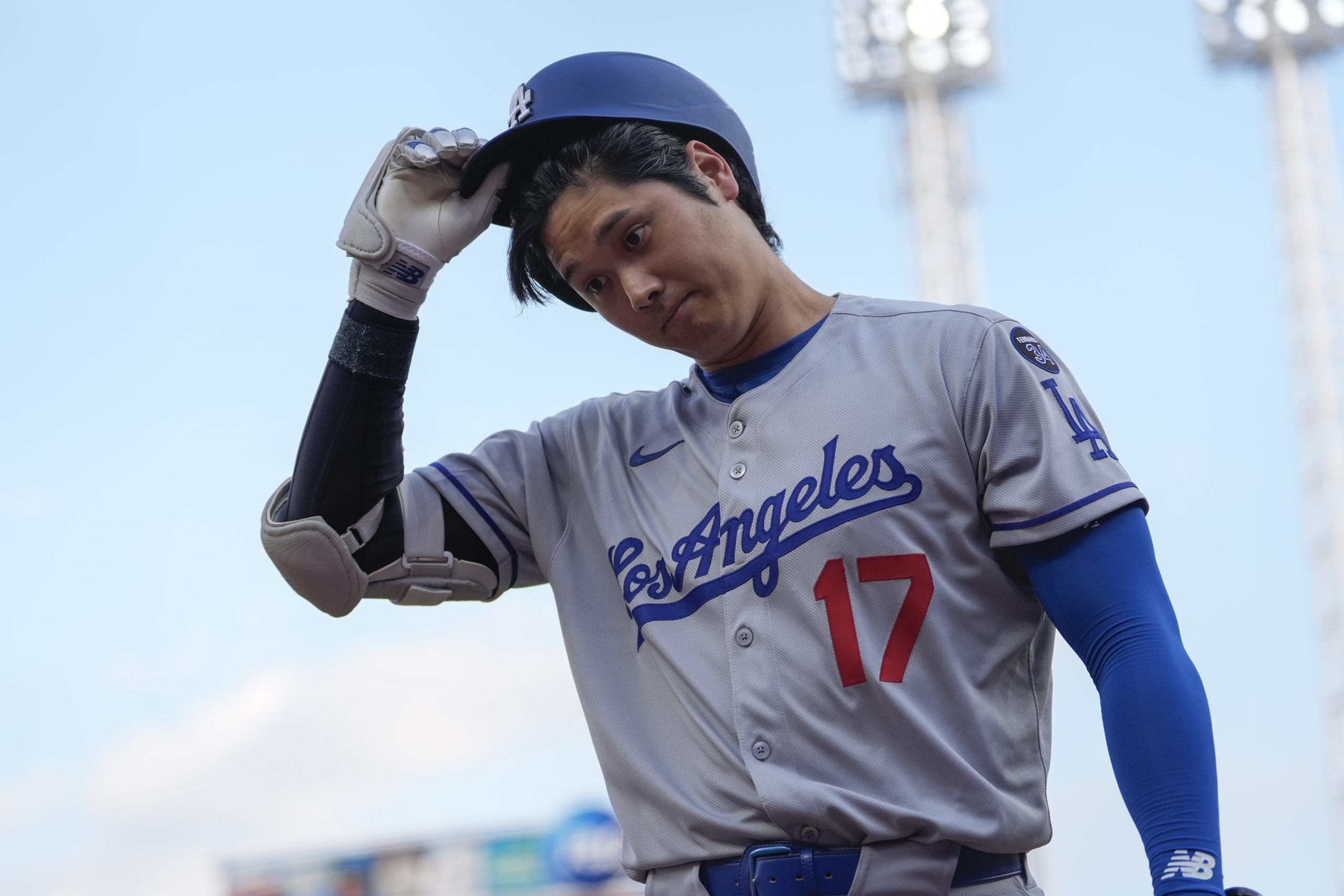 A rare first for Ohtani: Dodgers superstar strikes out in his first 4 plate appearances