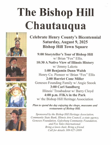 Wake Up Tri-Counties Todd DeDecker Talks Bishop Hill Chautauqua Celebration on August 9, 2025