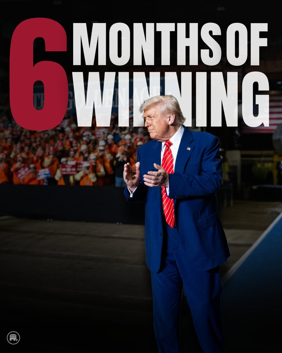 President Trump celebrates a successful first 6 months (AUDIO) 