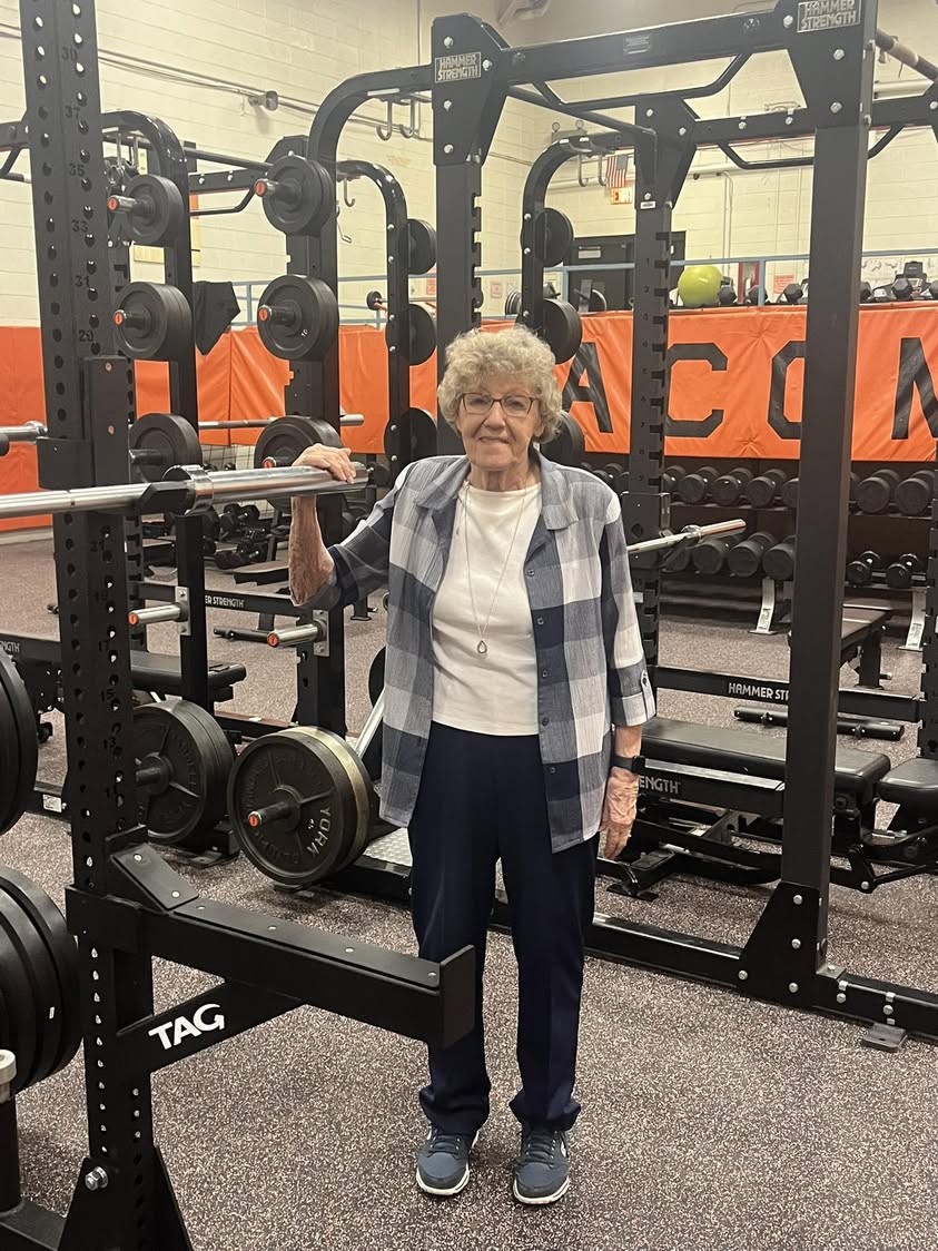 It was an honor to show Shirley Reason Simpkins Benson and Laurie Simpkins the updates to the MHS Weight Room. Thank you…
