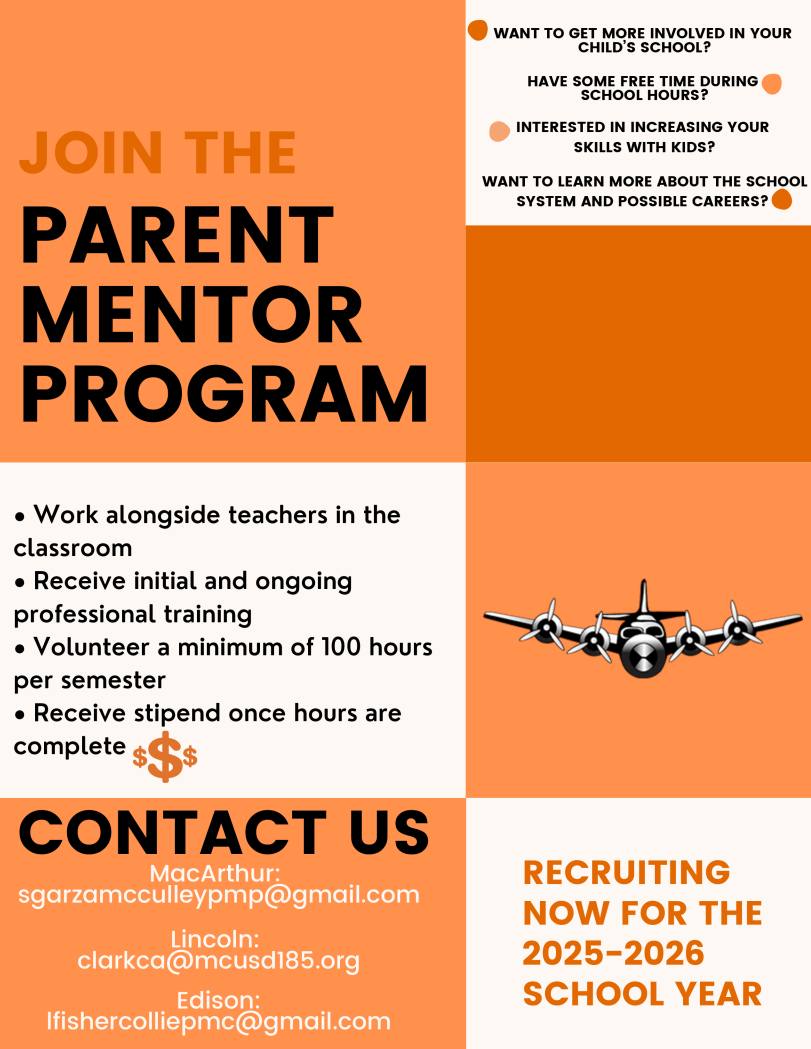 We are recruiting for all Macomb Elementary Schools for the upcoming school year. If interested, guardians and families…