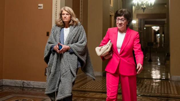 Which Republican senators voted against Trumps agenda bill and why