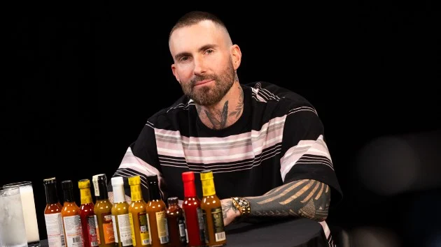 From ‘Sugar’ to spice: Adam Levine takes on ‘Hot Ones’