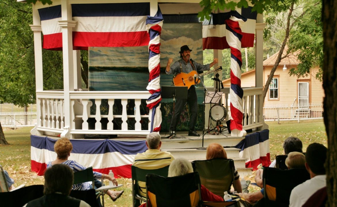 Bishop Hill Chautauqua, August 9