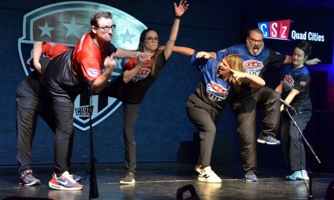 Instead of a Toothbrush, a Porcupine: ComedySportz Quad Cities to Host World Championship in Moline, July 9 through 12