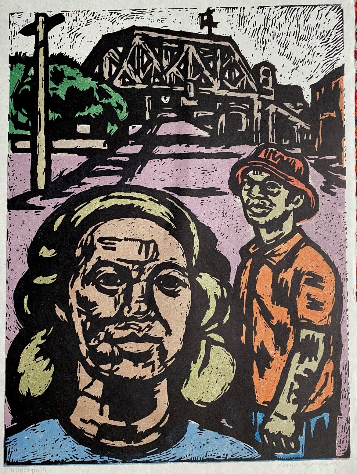 “The Prints of David & Sarojini Johnson,” July 19 through January 4