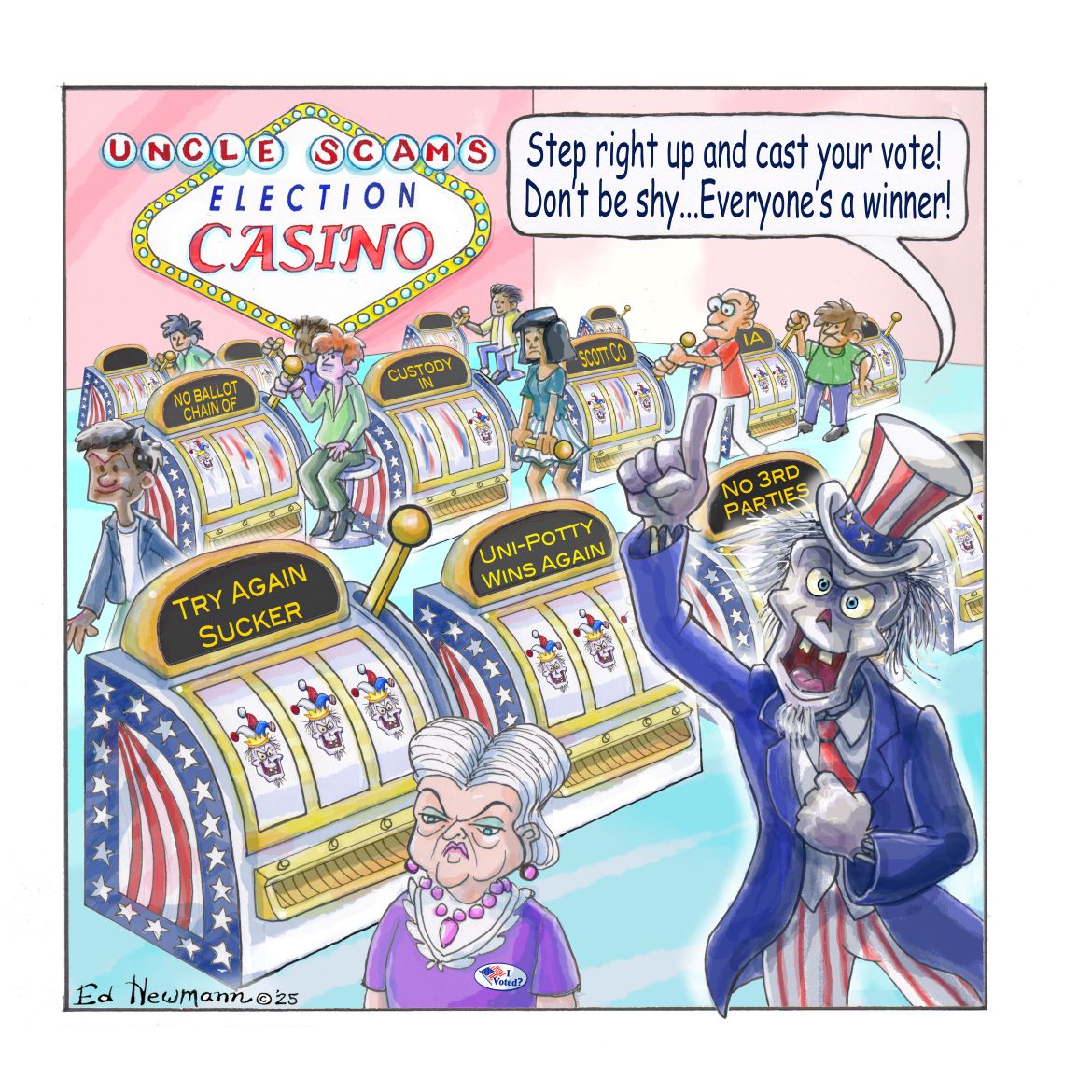 Colorado Election Champion Imprisoned for What She Could Say in the Future