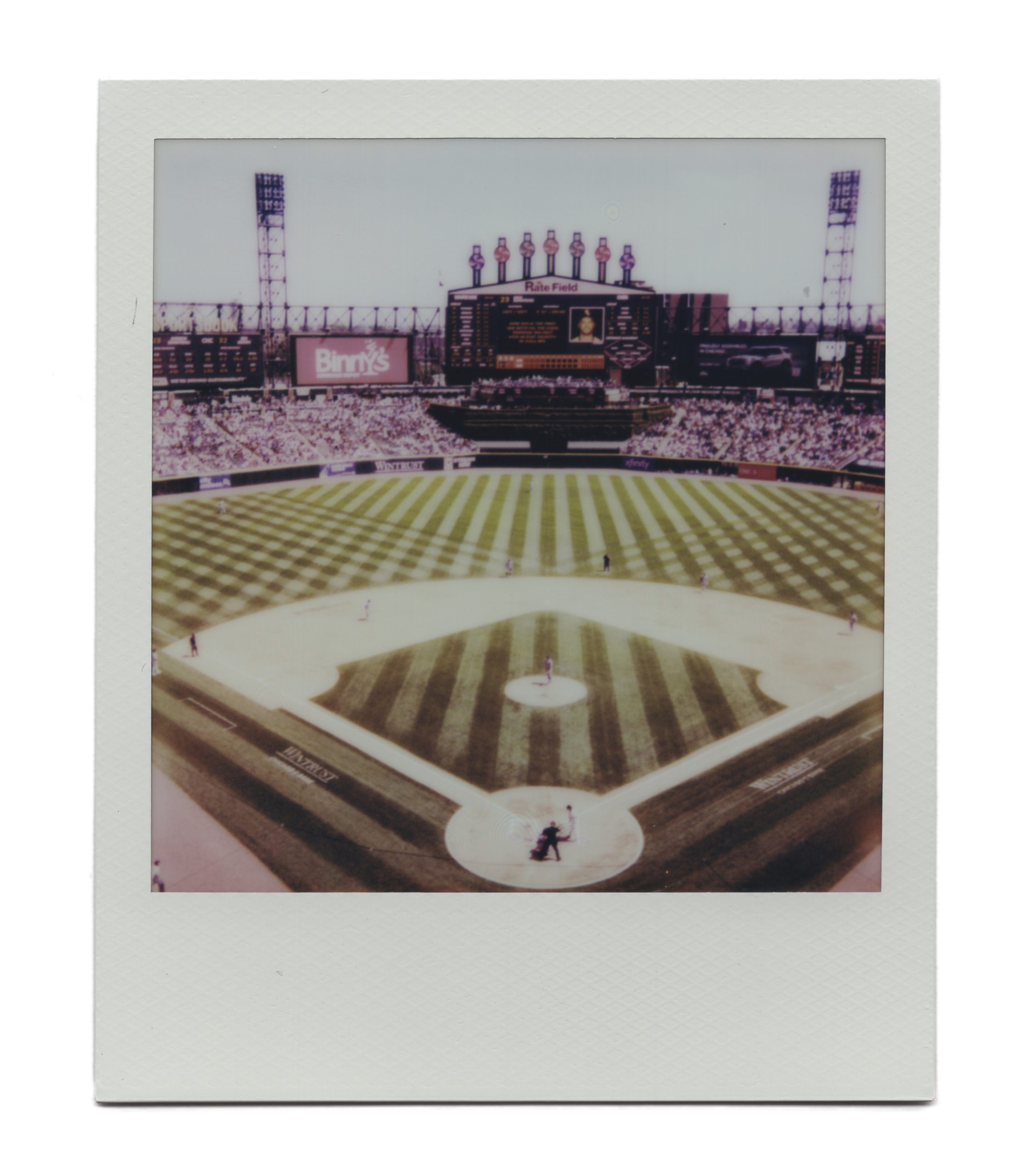 Polaroids capture Chicago’s Cubs vs. White Sox ‘Crosstown Classic’
