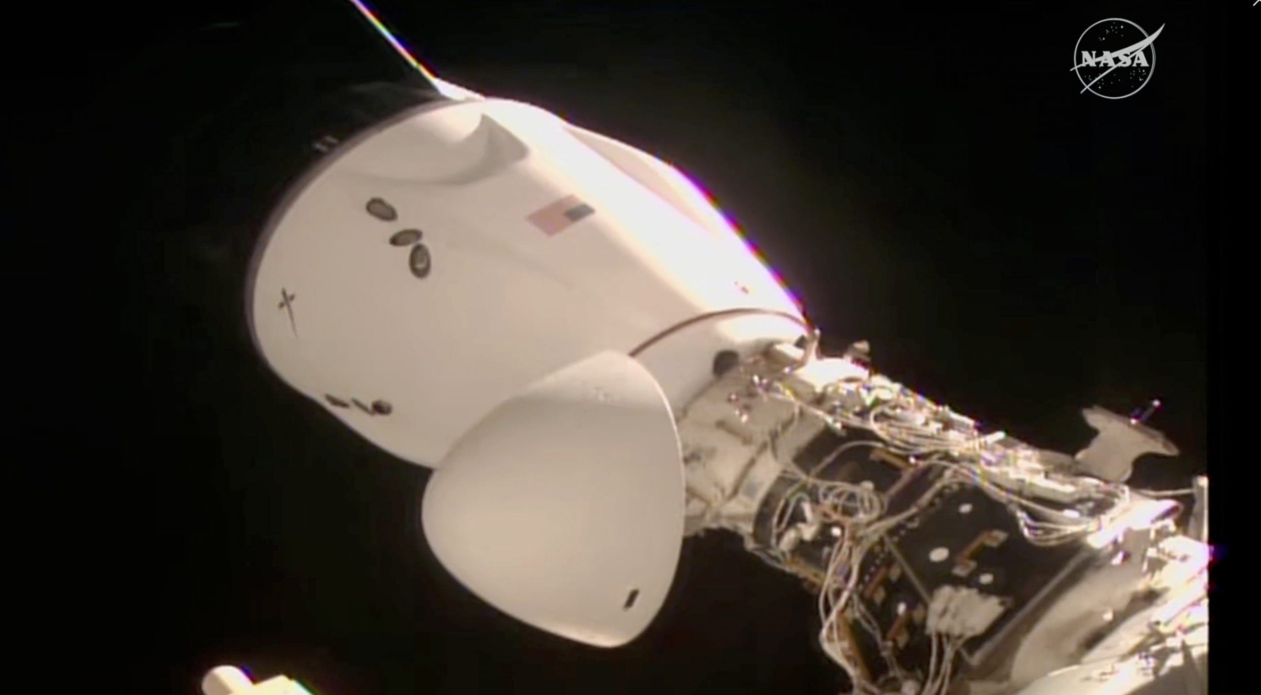 SpaceX delivers four astronauts to the International Space Station just 15 hours after launch
