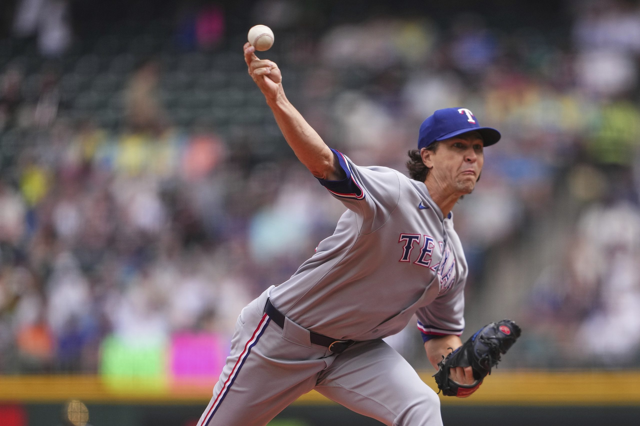 Rangers right-hander Jacob DeGrom is fastest to 1,800 career strikeouts in MLB history