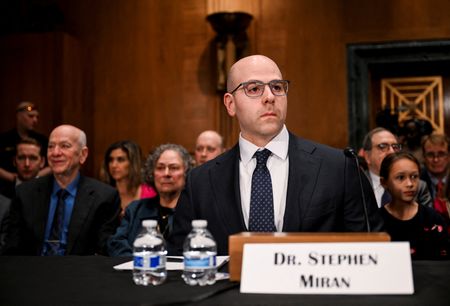 INSTANT VIEW – Trump picks Stephen Miran to fill open spot on Fed board