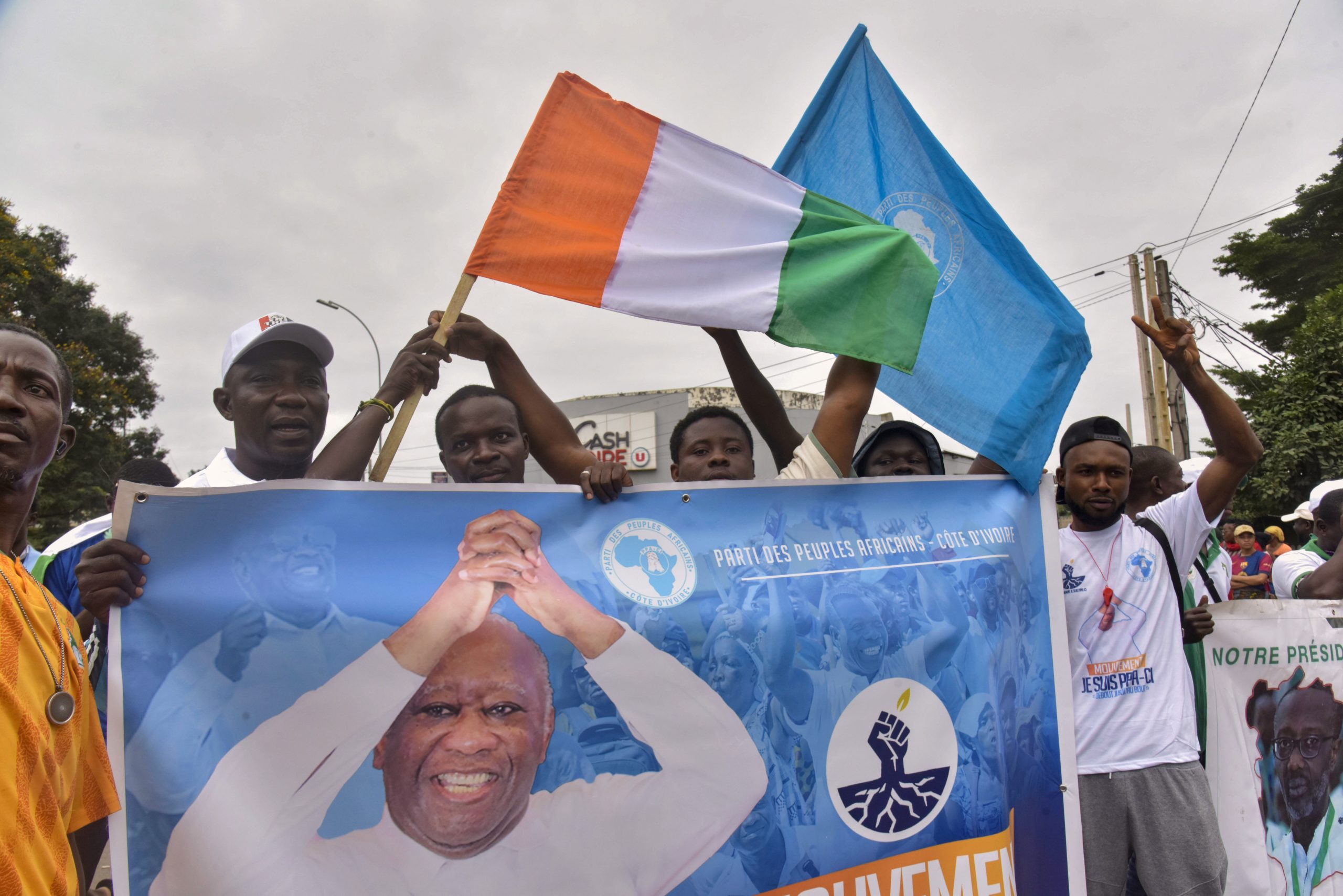 Thousands in the Ivory Coast protest the exclusion of opposition leaders from election