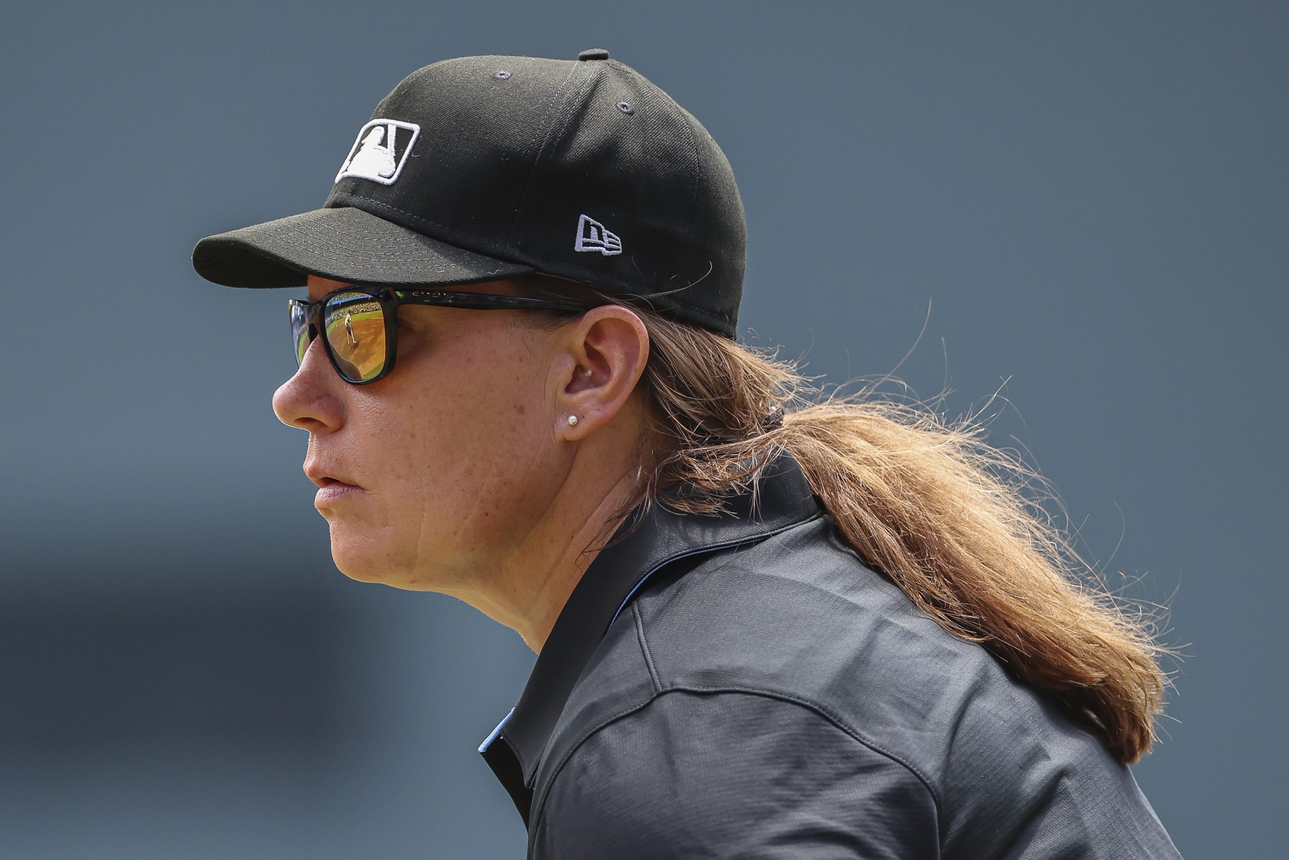 Jen Pawol breaks MLB’s gender barrier as the first female umpire to work a regular-season game