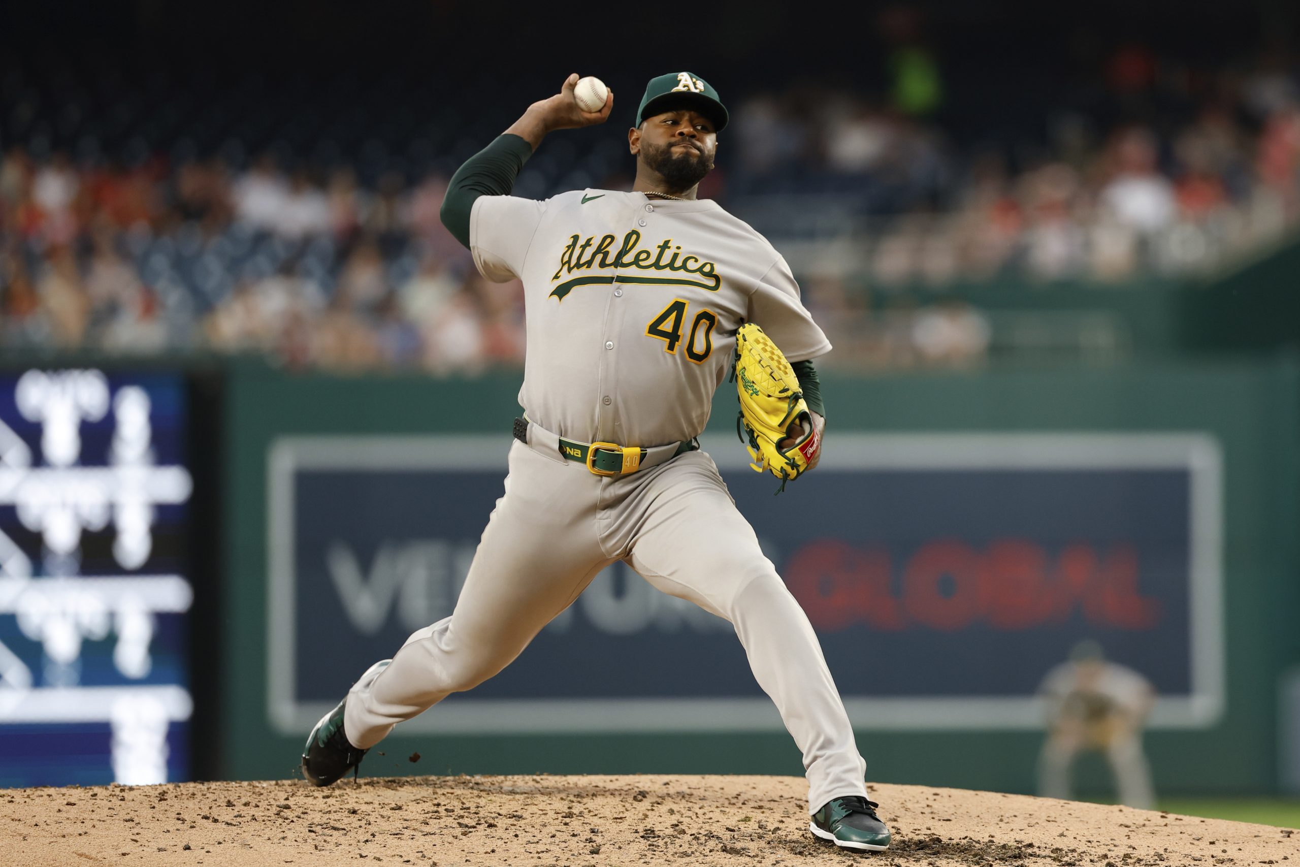 A’s place right-hander Luis Severino on 15-day injured list with oblique strain