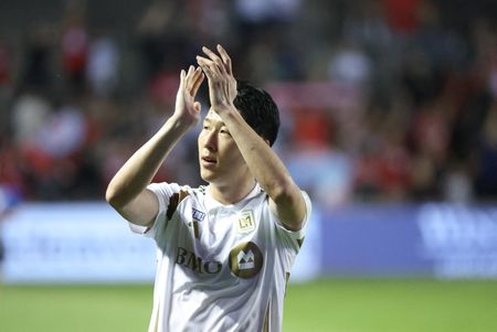 Soccer-Son savours warm reception during MLS debut for LAFC in Illinois