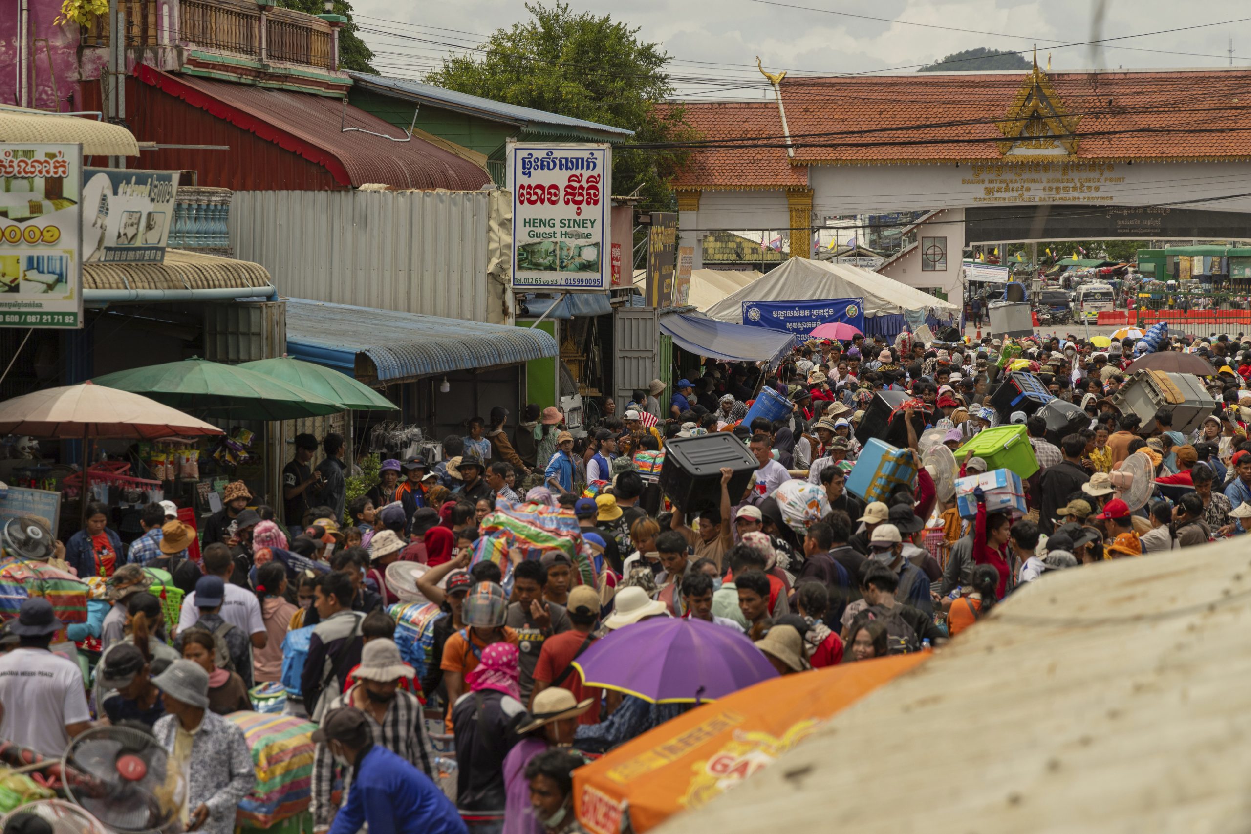 Cambodian migrant workers face an uncertain future as Thai border conflict drives them home