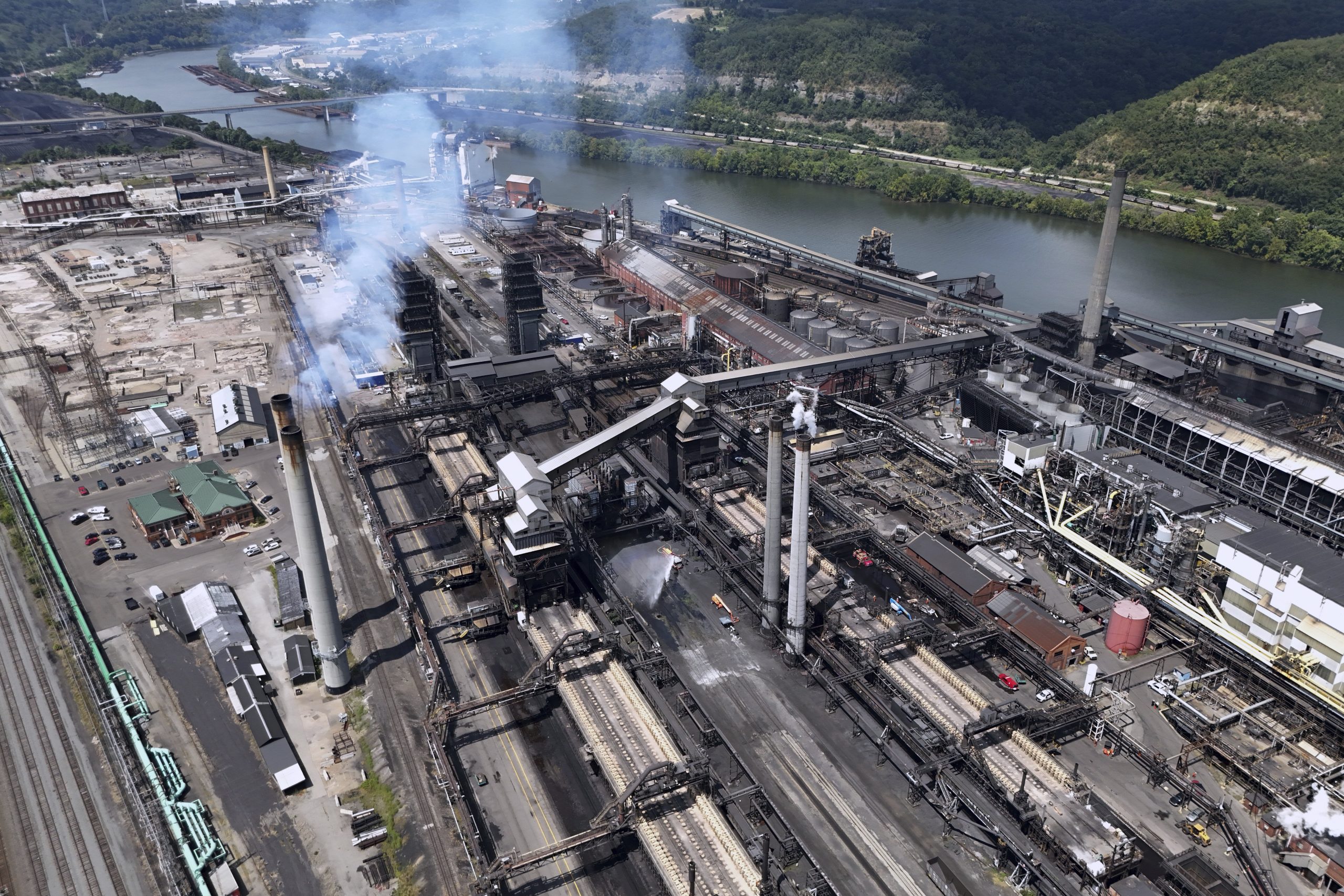 Officials are still investigating the cause of a Pennsylvania steel plant explosion that killed 2